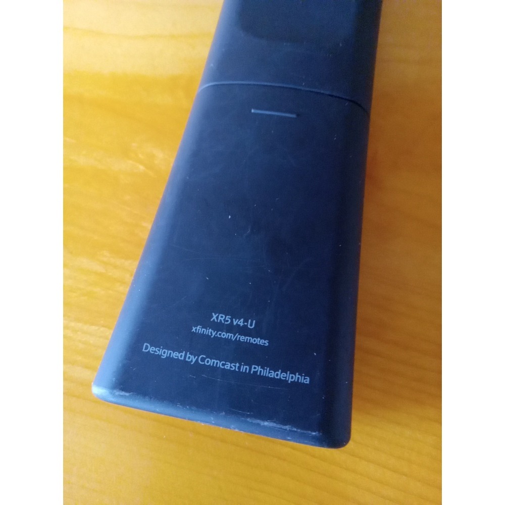 Xfinity Comcast XR5 RF Remote Control X1 - Version V4-U - Picture 3 of 3